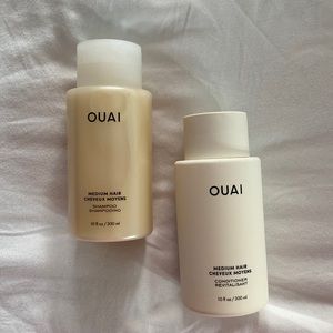 Ouai medium hair shampoo and conditioner